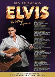 Ben Thompson 2023 Tour Elvis The Ultimate Experience